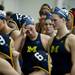 The Michigan team reacts to losing to Princeton in the CWPA Final on Sunday, April 28. Daniel Brenner I AnnArbor.com